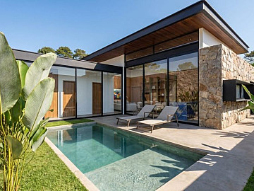 Casa t�rrea � venda no Vivendas da Mata - Aroeira